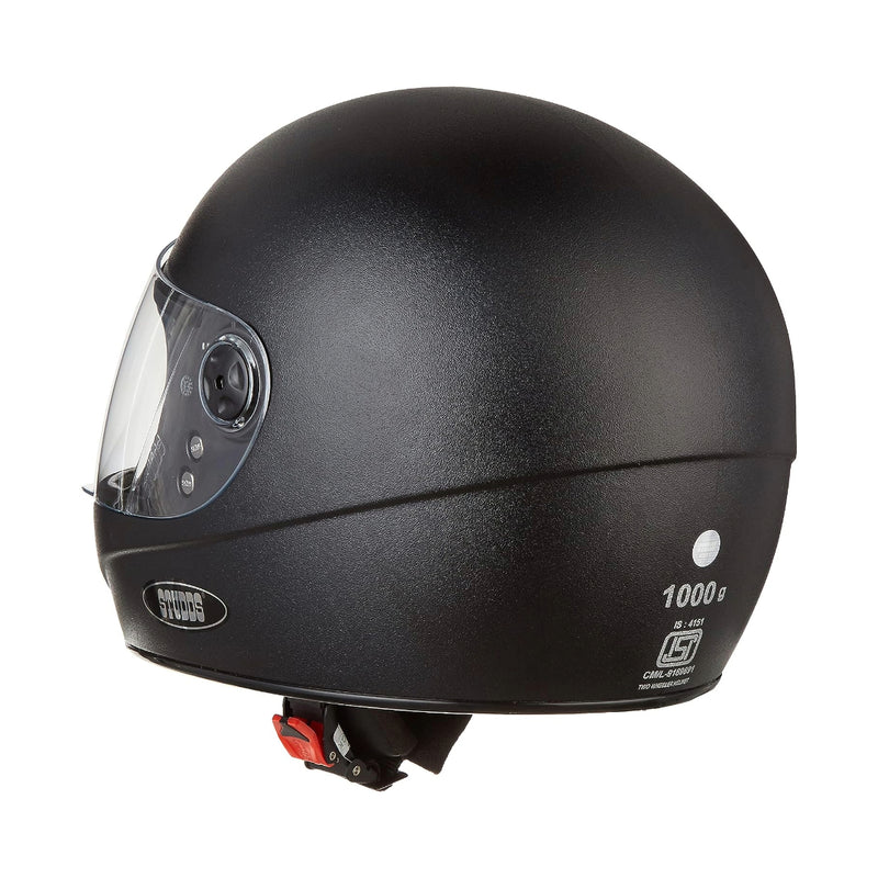 Helmet Studds Chrome Deluxe Black
