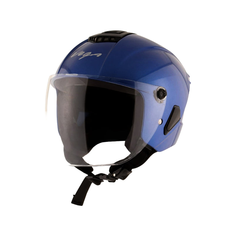 Vega Aster DX Matte Blue With Free Balaclava