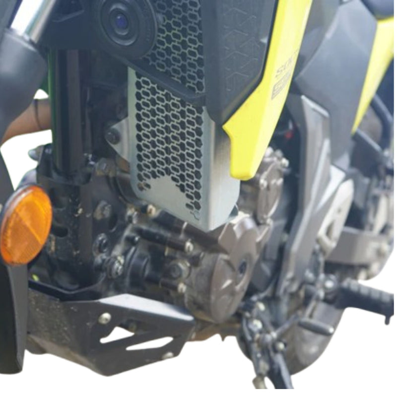 Radiator Guard-SUZUKI V-STORM 250 SX-Carbon Racing