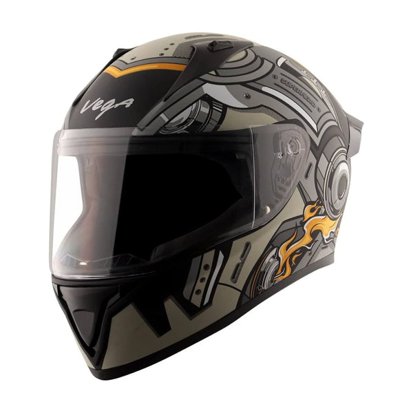 Helmet/Vega/BOLT DX/SUPERHERO/BLACK GREY/M