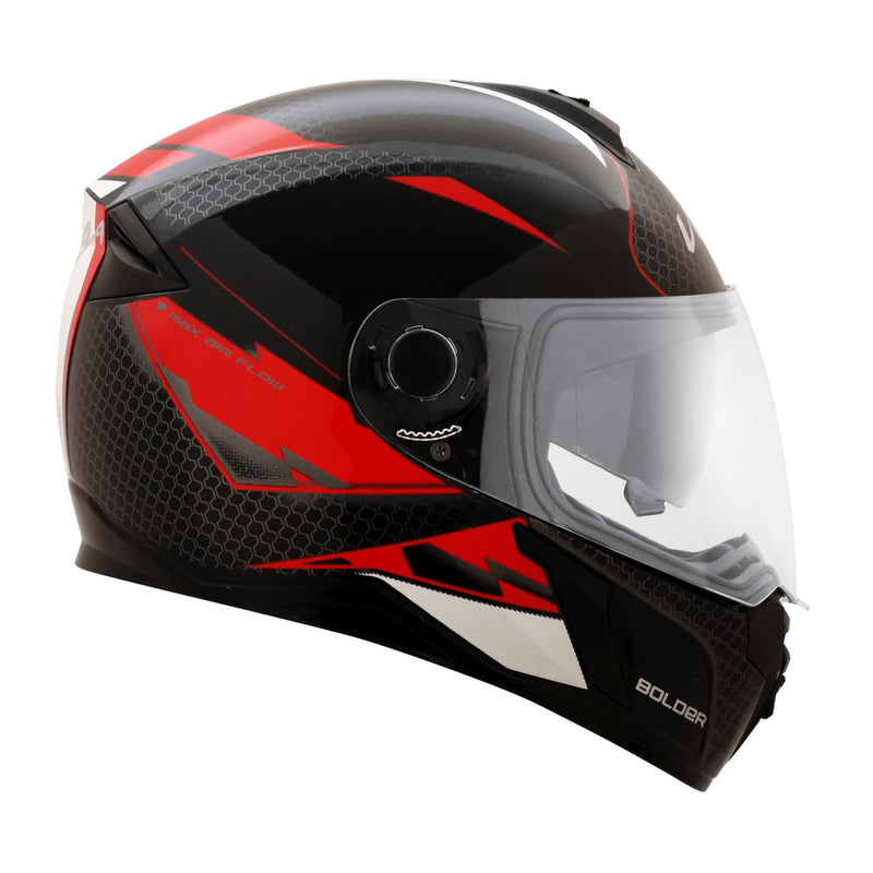 Helmet/Vega/RYKER DX D/V BOLDER/BLACK RED/M