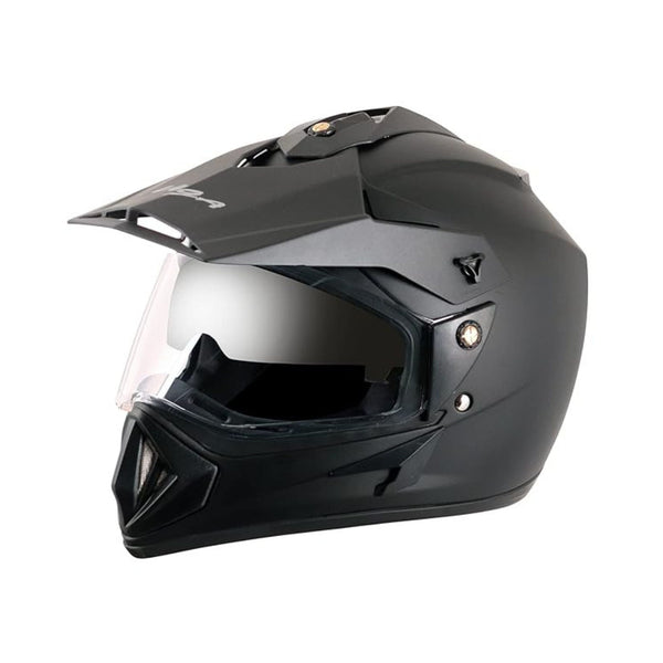 Helmet/Vega/Off Road D/V/Dull/Black/Pcs/M