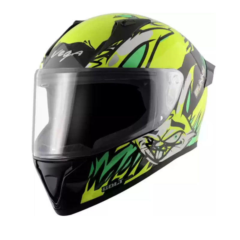 Helmet/Vega/BOLT DX BUNNY/BLACK NEON YELLOW/L