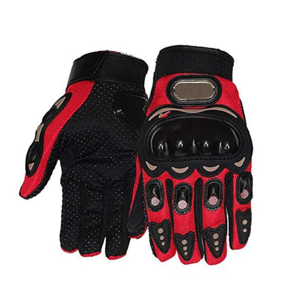 Leather Motorcycle Gloves-Probiker Synthetic