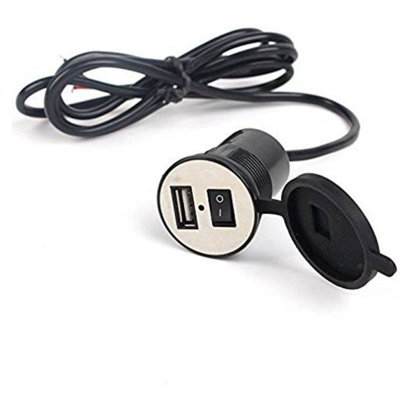 Motorcycle USB Charger-BSDDP-Black