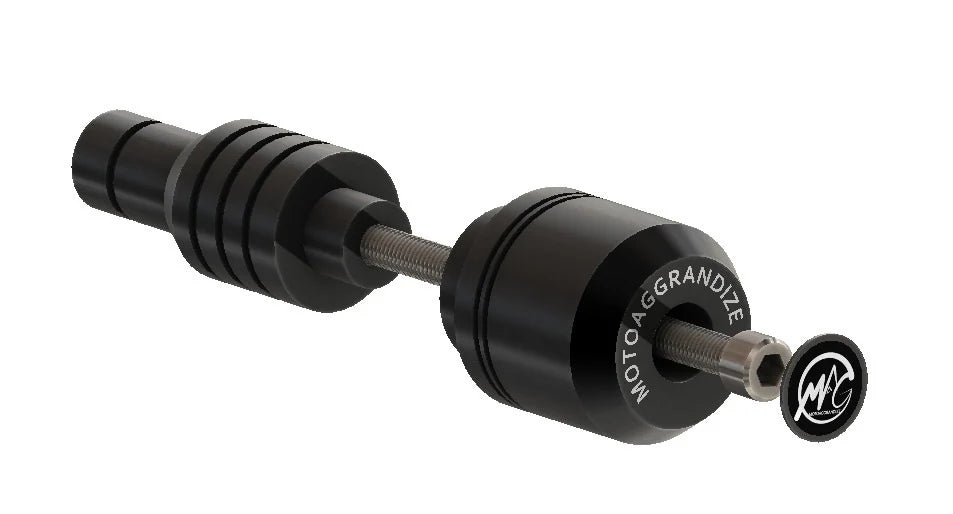 Motoaggrandize Frame Sliders / Crash Protectors for Kawasaki Z900