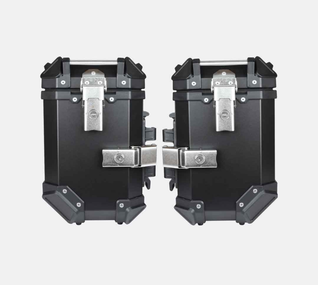 Aluminium 36L Panniers – Durable and Spacious Motorcycle Side Luggage