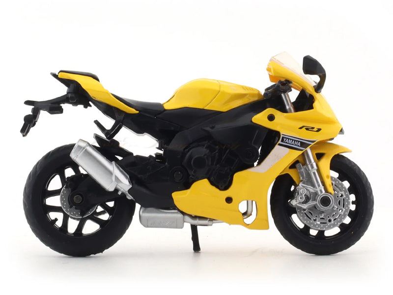 MSZ Yamaha YZF-R1 60th Anniversary Edition Yellow 1:18 Scale Model