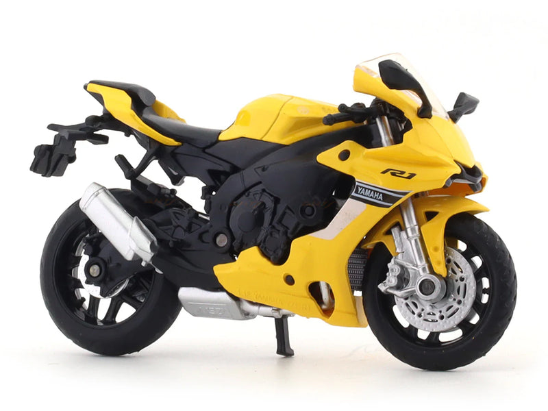 MSZ Yamaha YZF-R1 60th Anniversary Edition Yellow 1:18 Scale Model