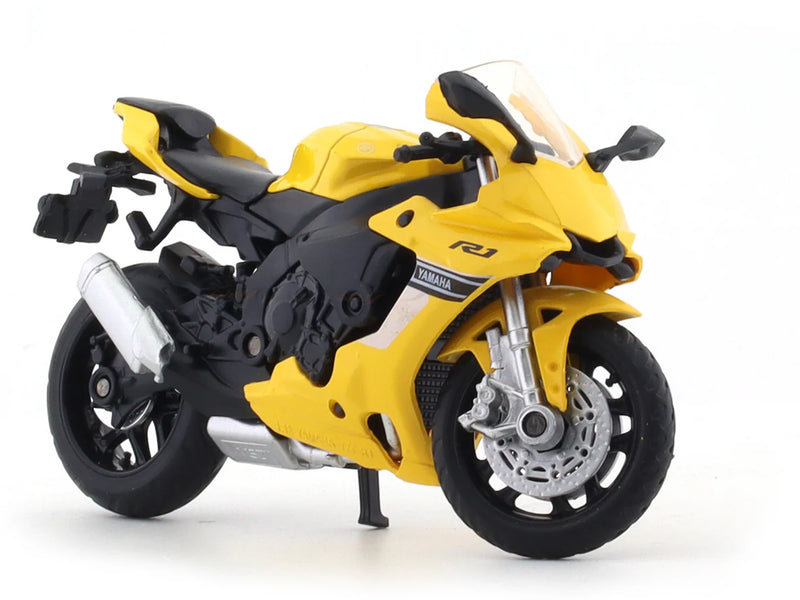 MSZ Yamaha YZF-R1 60th Anniversary Edition Yellow 1:18 Scale Model