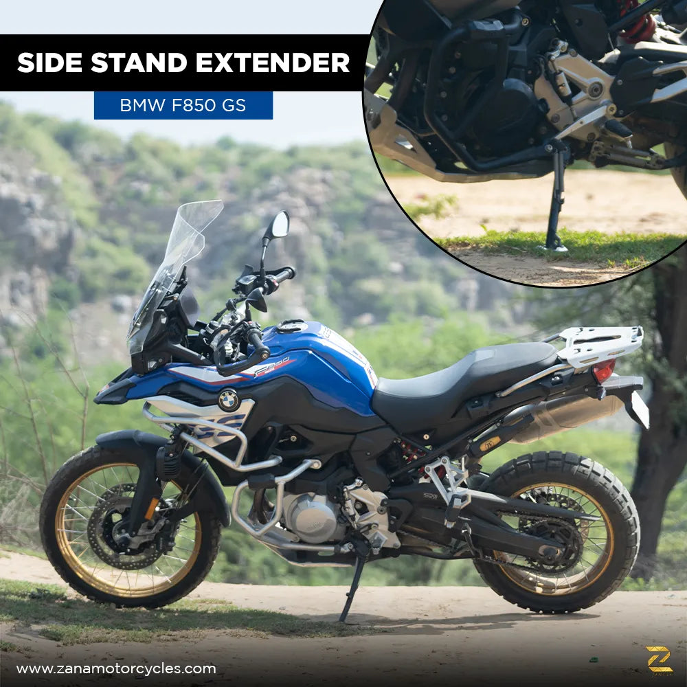 Z Pro Side Stand Extender for BMW F 850 GS | Enhanced Parking Stability