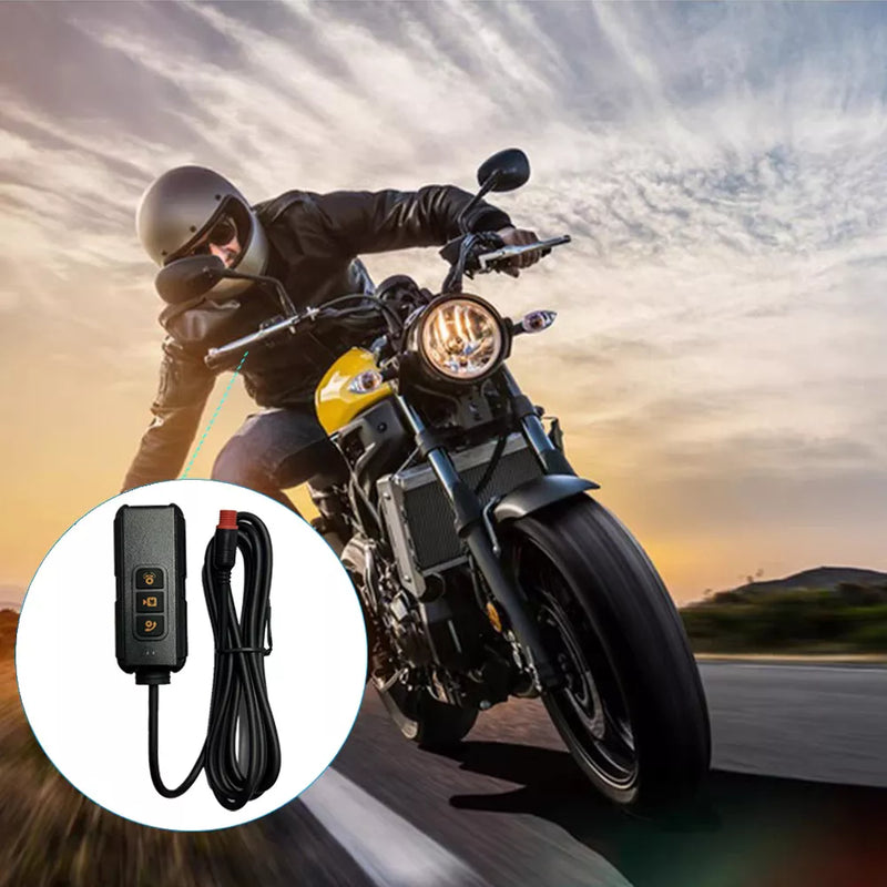 Aoocci C6 Pro All-in-One Motorcycle Dash Cam with GPS & Anti-Theft