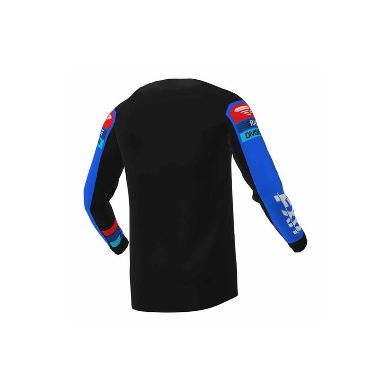 FXR Clutch MX Jersey 23 - Black / Blue / Red