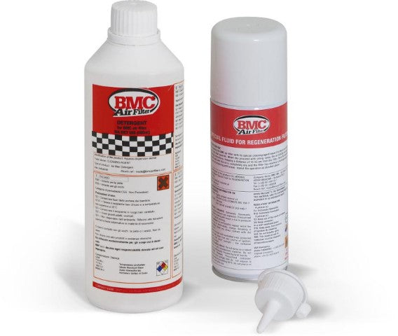 BMC Washing Kit filter – Detergent + oil cleaner spray – WA 200-500