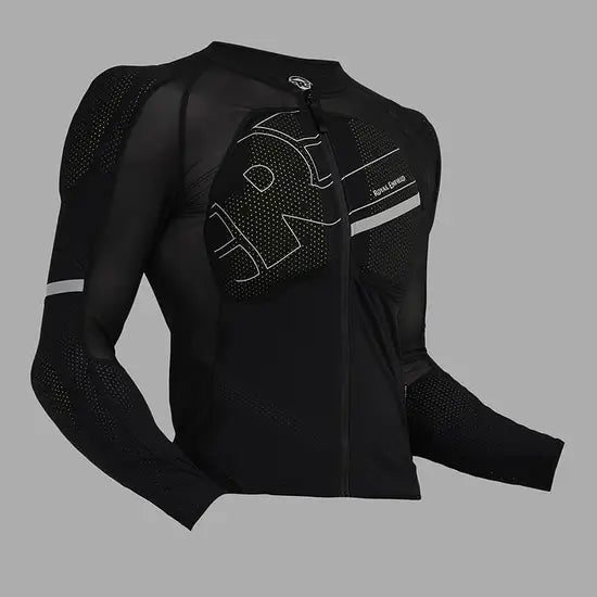 Defender Pro Base Layer Jacket – Black | CE Level 2 Armoured Riding Protection | Royal Enfield