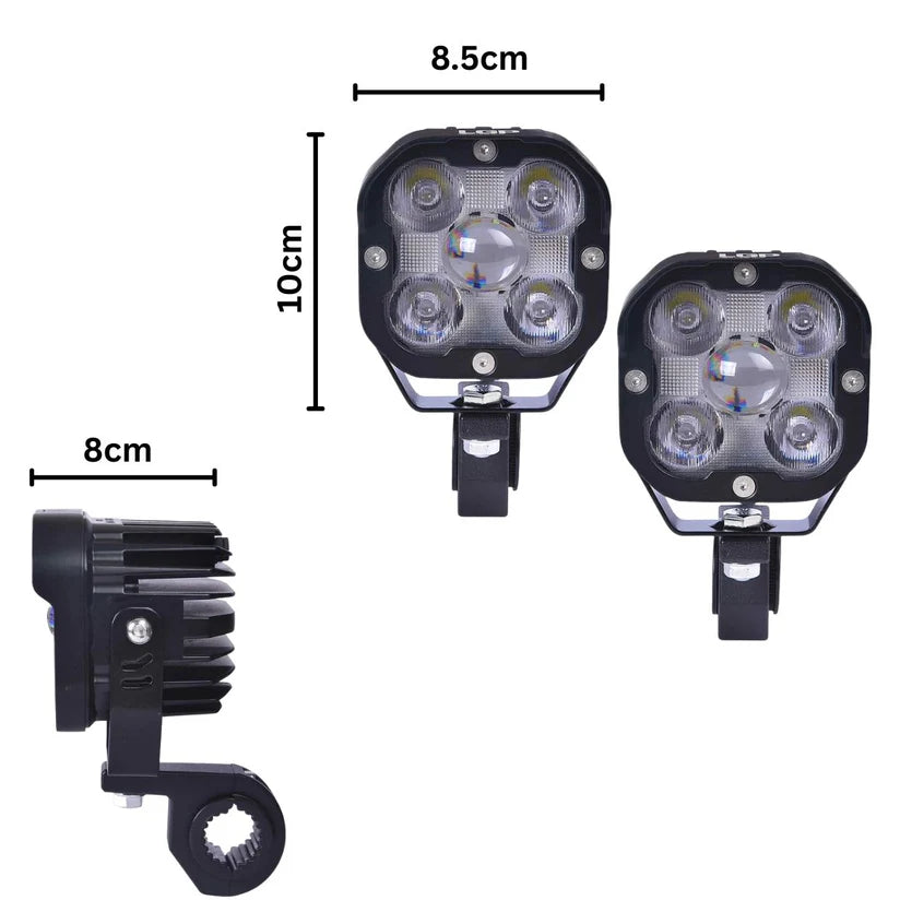 LGP DK50 High Power Motorcycle LED Fog Lamp 110W 13750LM