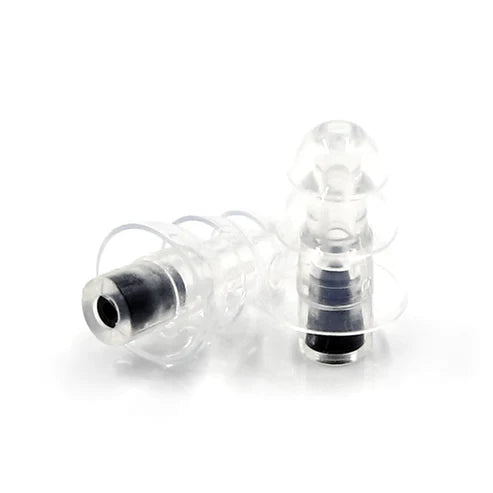 RideMute Level 1 Motorcycle Earplugs by VisorPro 26dB Wind Noise Reduction