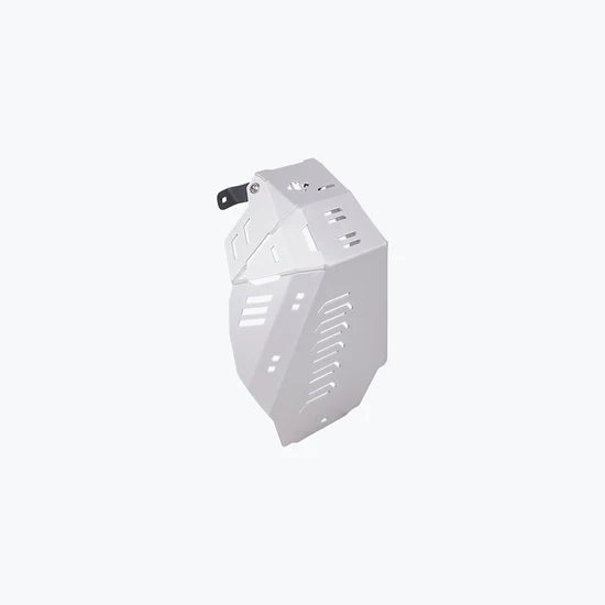 Hero Xpulse 210 Vambrace Bash Plate Silver | Legundary