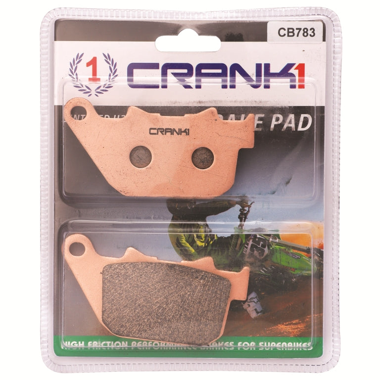 Crank1 Sintered Brake Pads for Harley Super Low (2011-2013)