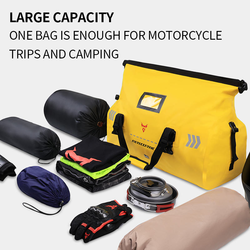Moto Centric 66L large capacity feature