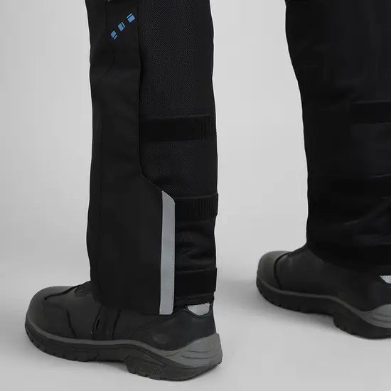 ROYAL ENFIELD TRIPPER MOTORCYCLE RIDING PANT - BLACK BLUE