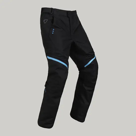 ROYAL ENFIELD TRIPPER MOTORCYCLE RIDING PANT - BLACK BLUE