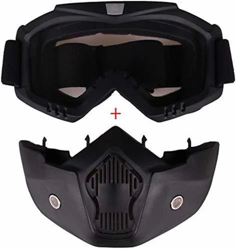 BSDDP Riding Facemask with Goggles