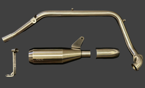 AEW EDGE Exhaust System For Himalayan 450