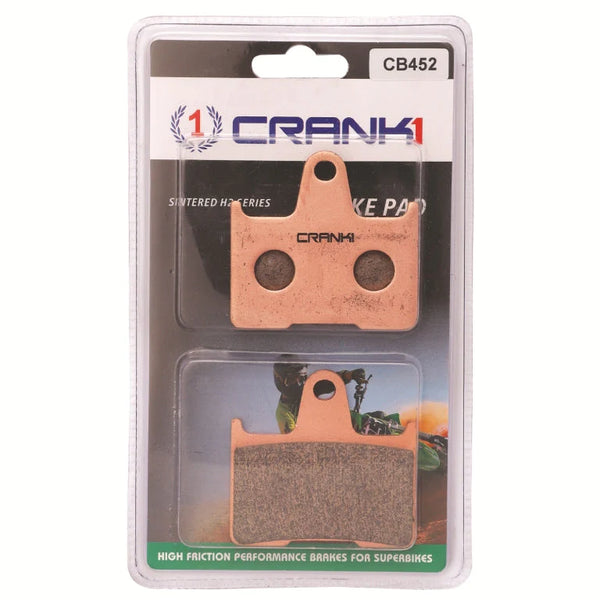 Crank1 Sintered Brake Pads for Harley Super Low (2014-2020)