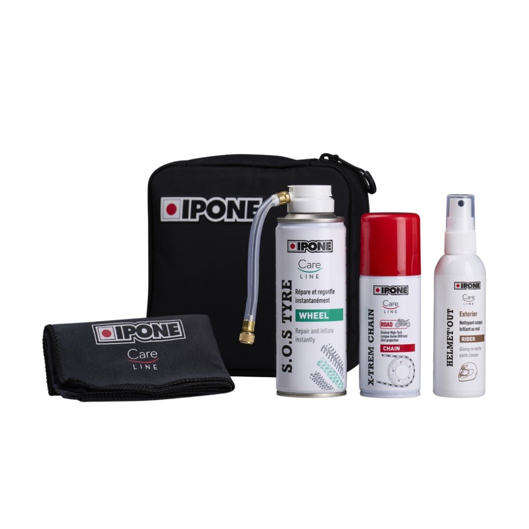 IPONE Road Trip Kit – Complete Motorcycle Care & Emergency Kit