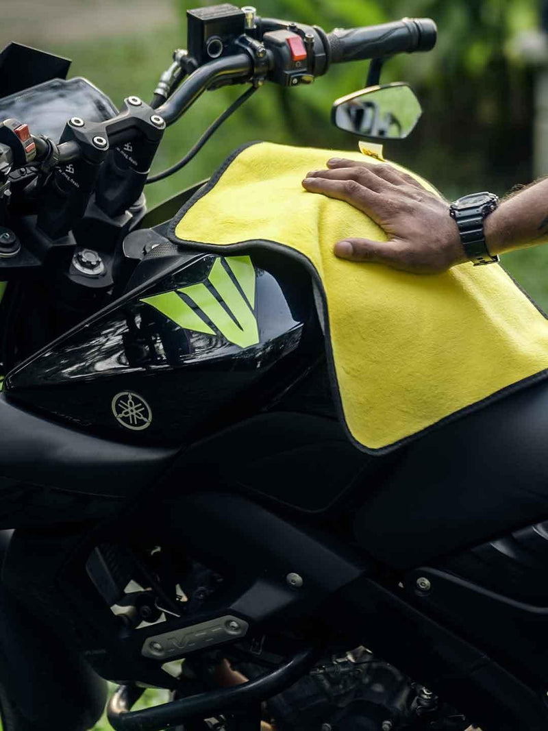 Yellow Microfiber Towel 30x60cm - 2.0-Jb