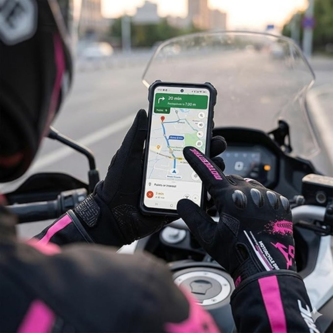 MOTOCENTRIC Motorcycle Riding Gloves – Summer Breathable Touchscreen Compatible