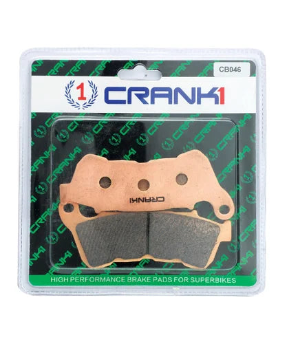 Crank1 Sintered Brake Pads for Harley Sportster Iron 883 (2014-2017)