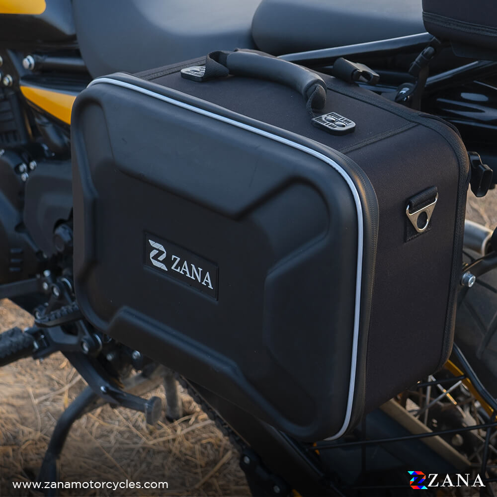 Zana Roadster Saddle Bag 60L (30L Each) – Universal Motorcycle Saddle Bags | Touring Luggage