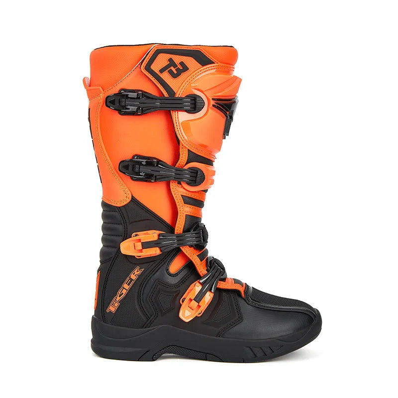TR MTR T3 Motocross Riding Boots – Off-Road Motorcycle Boots with TPU Protection & Anti-Slip Sole