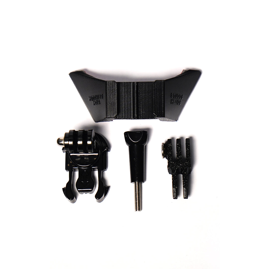 MotoVibe Helmet Chin Mount for Action Cameras – STUDDS HELIOS