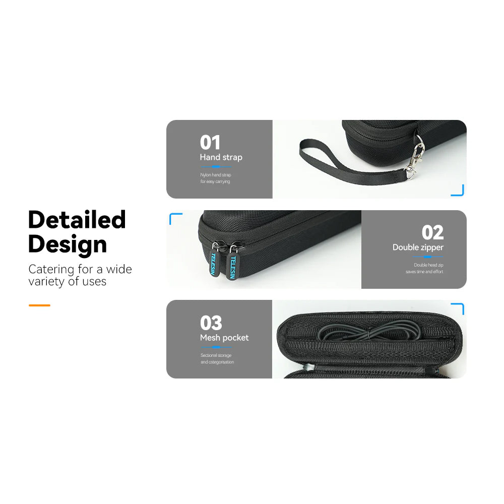 TELESIN Portable Storage Bag for DJI Pocket 3