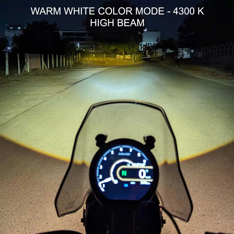 LED Touring Motorcycle Headlight for Royal Enfield Himalayan 450