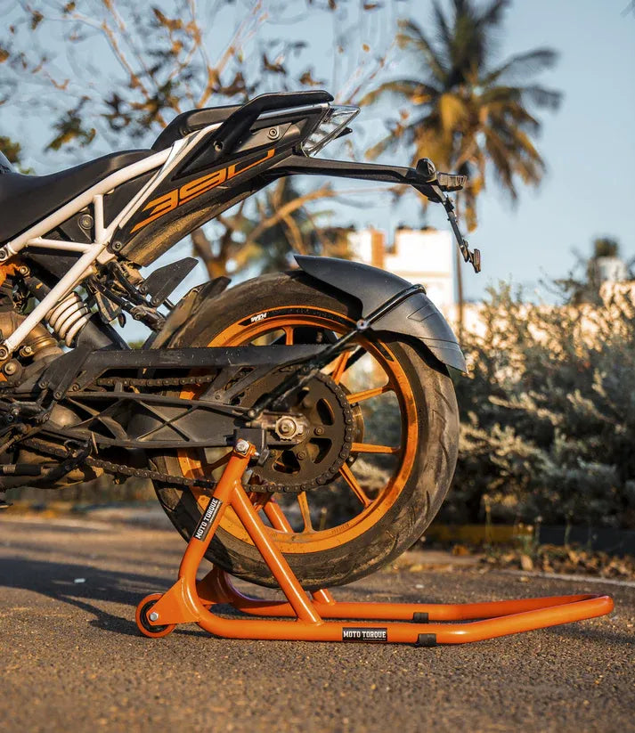Moto Torque Paddock Stand – Red & Black