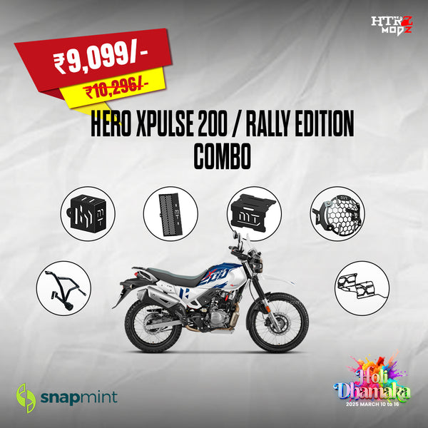 HERO XPULSE 200 Combo Kit – Ultimate Protection & Touring Essentials