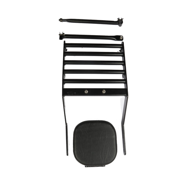 Royal Custom Carrier & Back Rest For Royal Enfield Classic 350 Legend Reborn