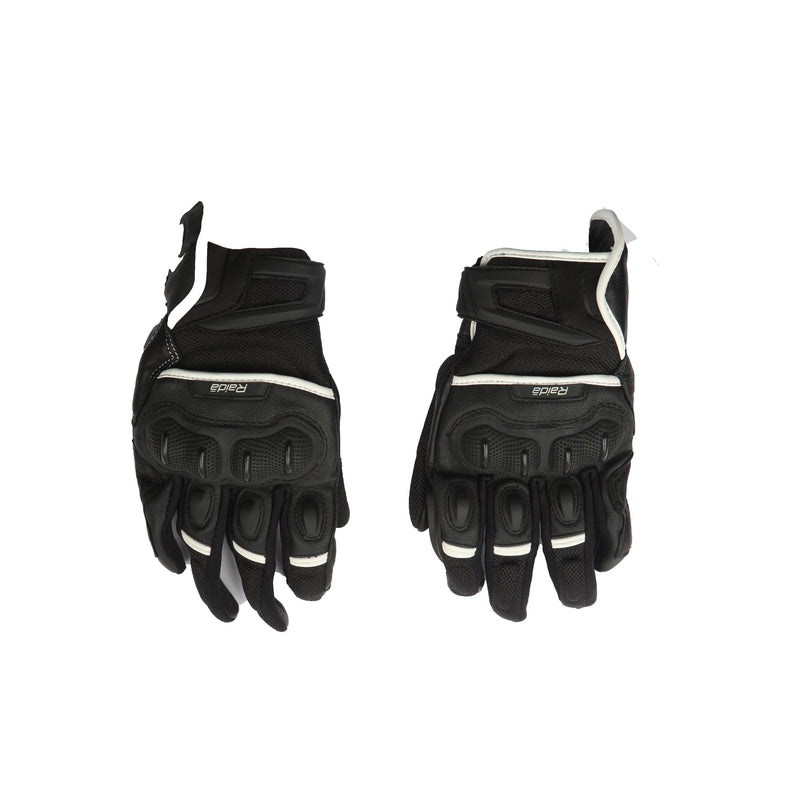Raida AirWave Motorcycle Gloves White