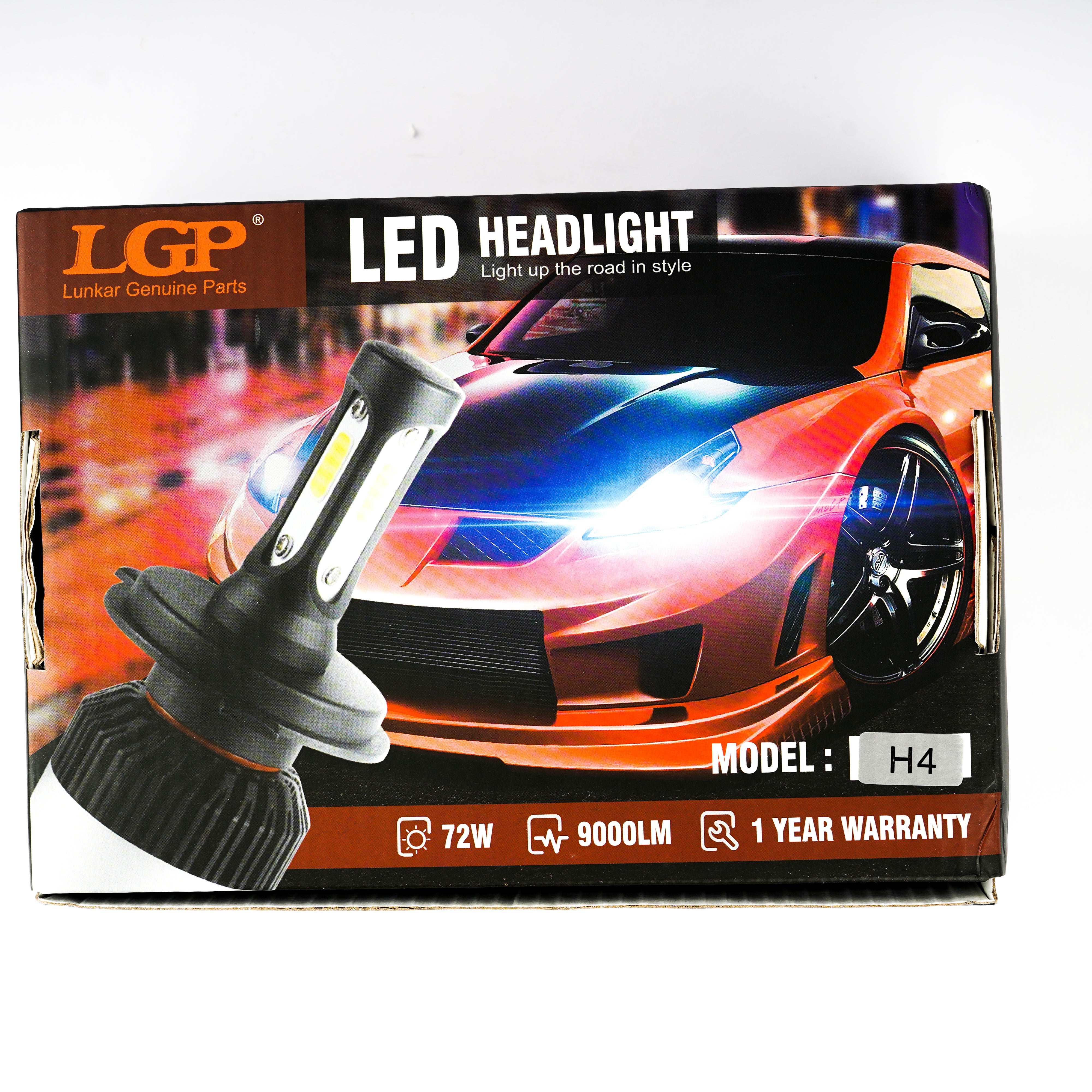 Headlight 4500 LM H4-LGP