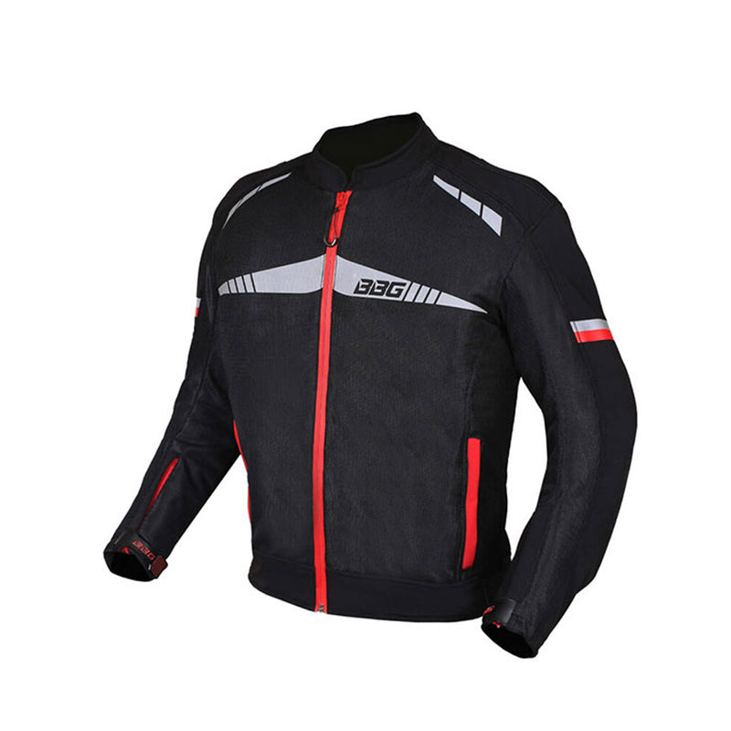 Men's 3 Season Mesh/Textile CE Armor Motorcycle Jacket