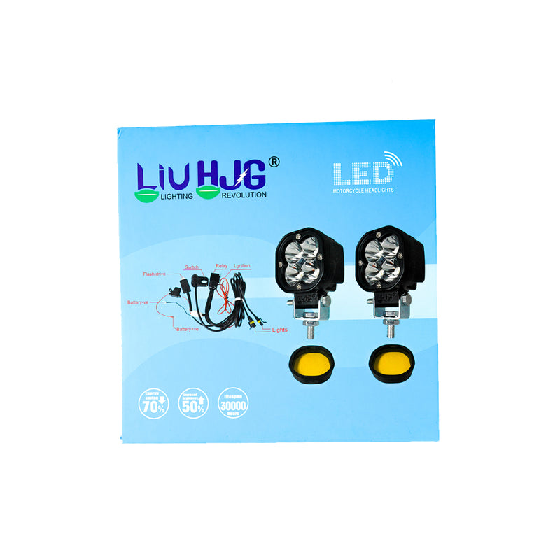 Hjg 4 LED Small With Wireharness