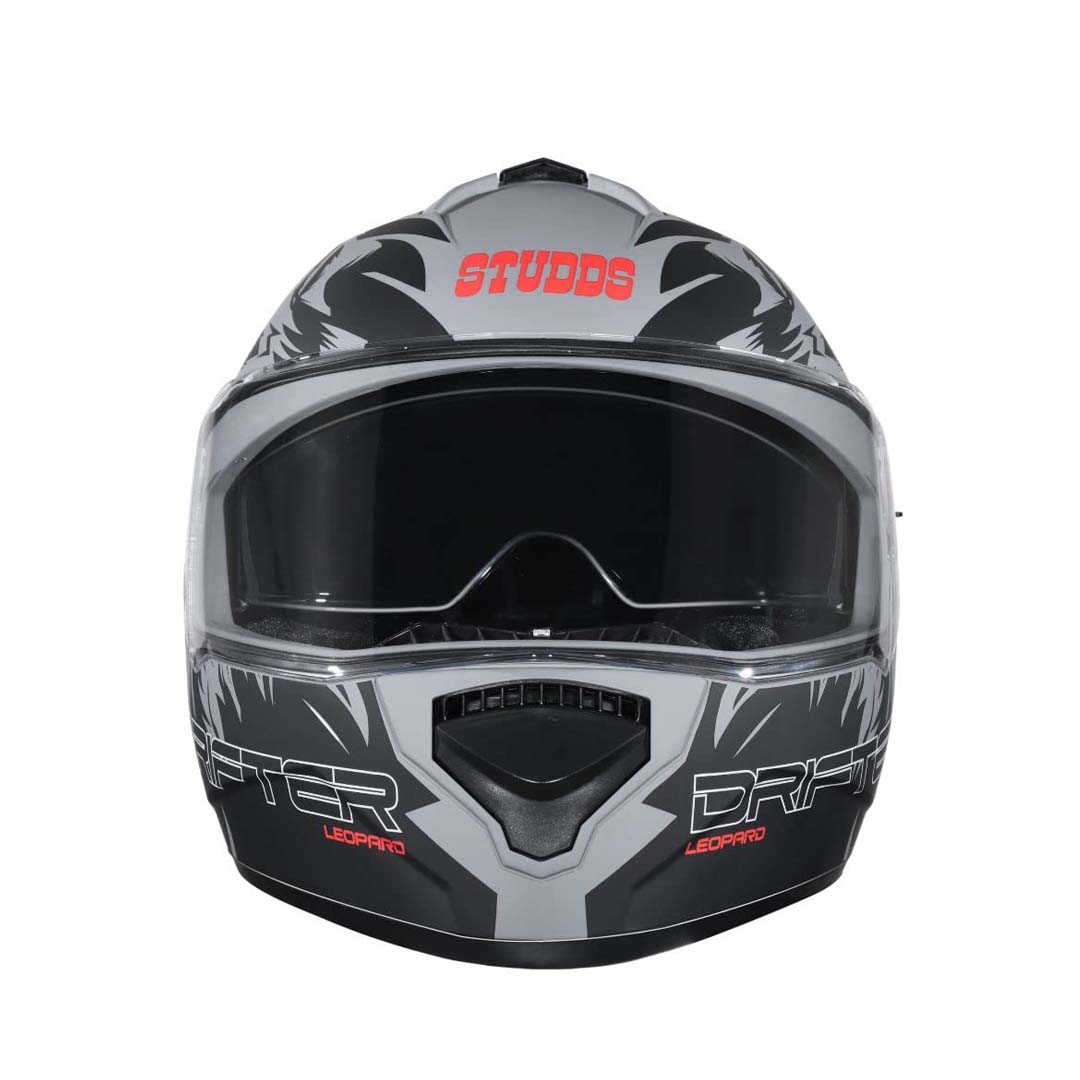 Studds Drifter D2 Grey N9 Black