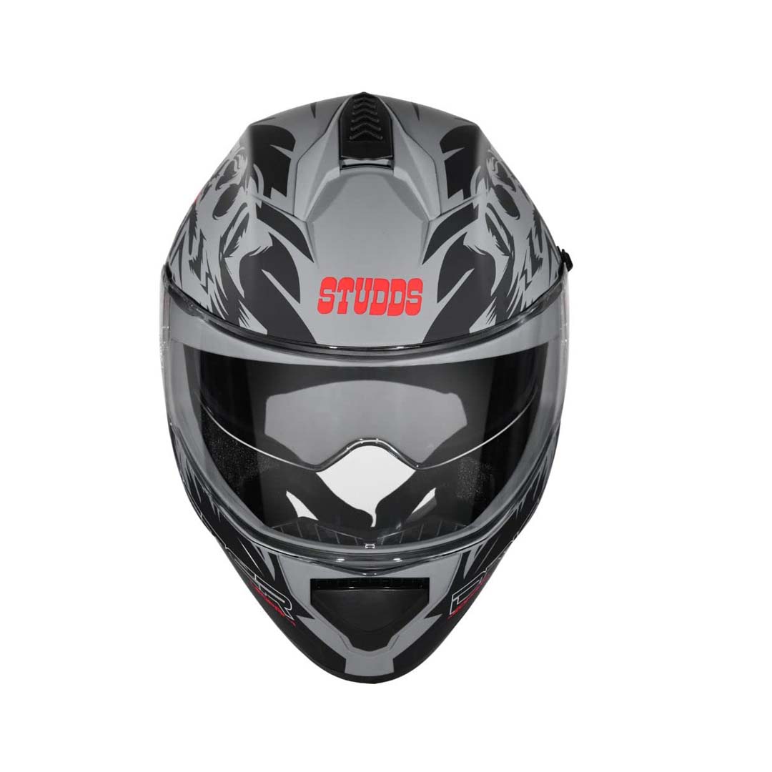 Studds Drifter D2 Grey N9 Black