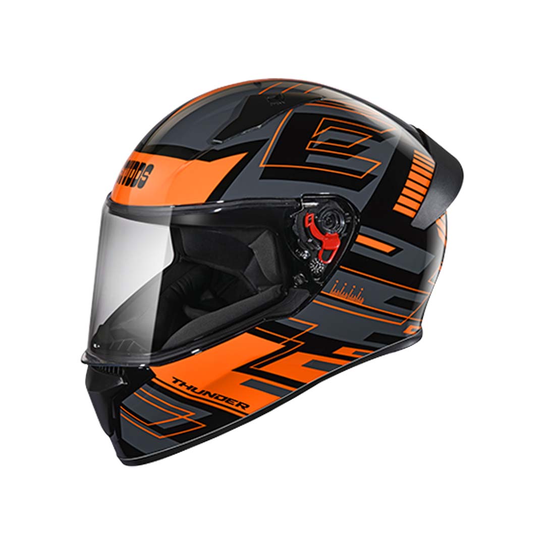 Studds Thunder D3 Black Orange