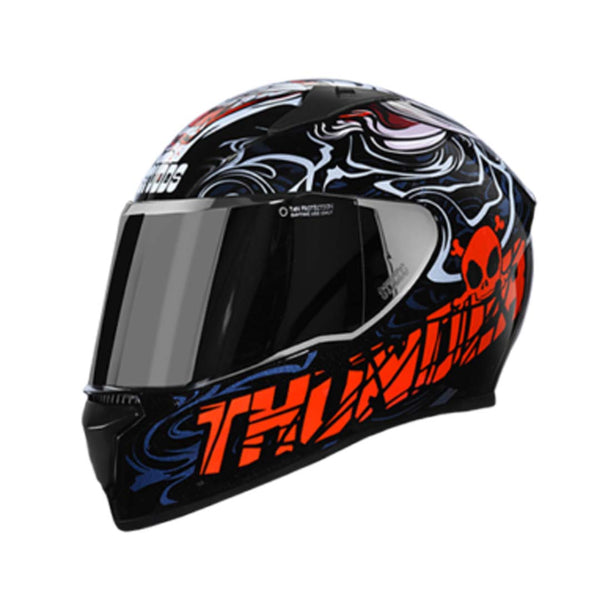 Studds Thunder D9 Black N2 Red