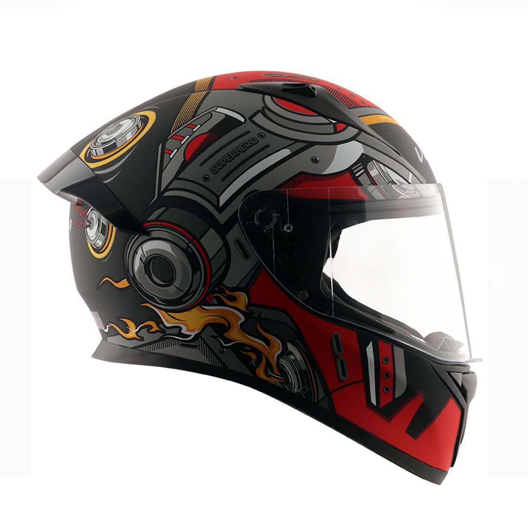 Vega Bolt Dx Superhero Dull Black Red